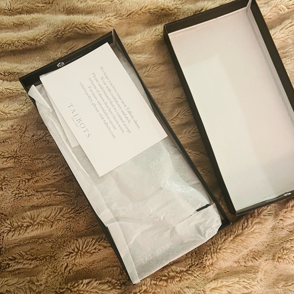 Talbots Blair Patent Leather Bow Ballet Flats - Indigo Blue - Size 8M - Picture 8 of 8